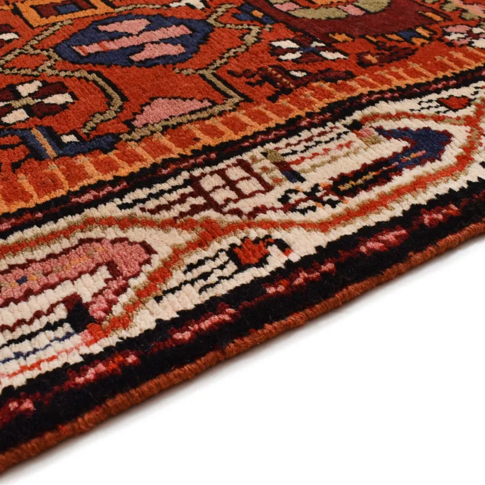 Persisk teppe - Nomadisk - 209 x 139 cm - flerfarget