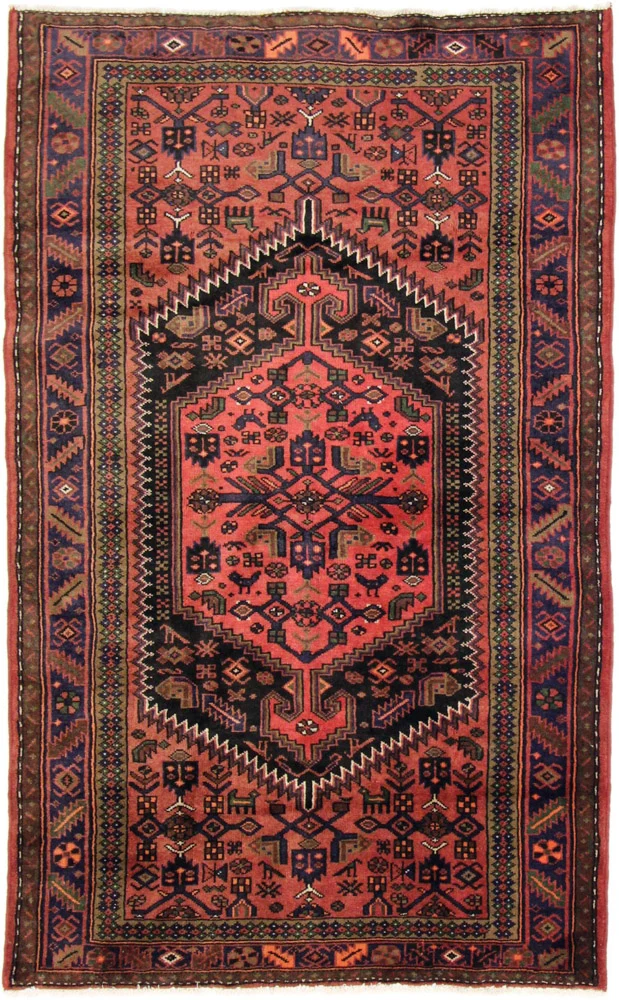 Persisk teppe - Nomadisk - 210 x 130 cm - rust