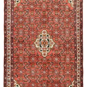 Persisk teppe - Nomadisk - 210 x 132 cm - rød
