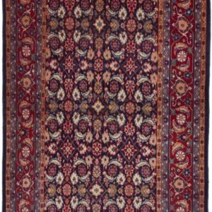 Persisk teppe - Nomadisk - 210 x 135 cm - flerfarget
