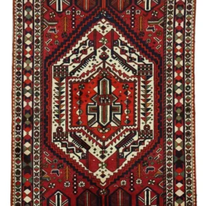 Persisk teppe - Nomadisk - 210 x 149 cm - rød