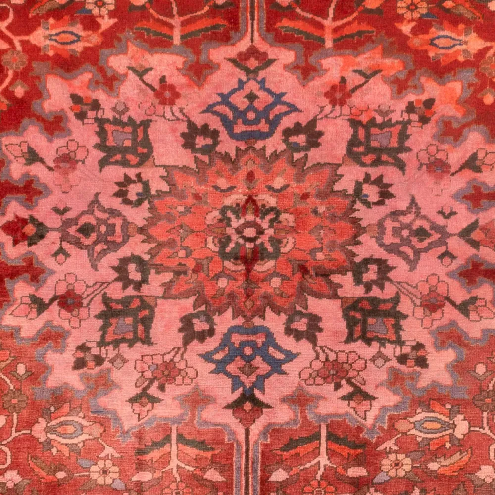 Persisk teppe - Nomadisk - 210 x 162 cm - lys rød