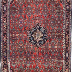 Persisk teppe - Nomadisk - 214 x 136 cm - rust