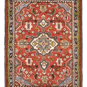 Persisk teppe - Nomadisk - 75 x 57 cm - rød
