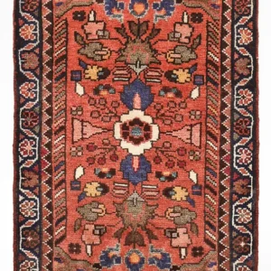 Persisk teppe - Nomadisk - 87 x 53 cm - rød