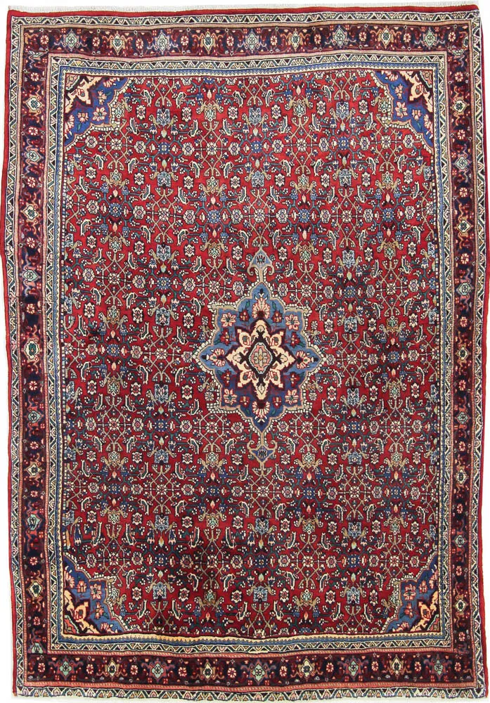 Persisk teppe - Nomadisk - 222 x 135 cm - rust