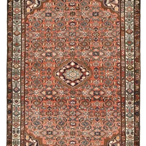 Persisk teppe - Nomadisk - 222 x 148 cm - lys rød