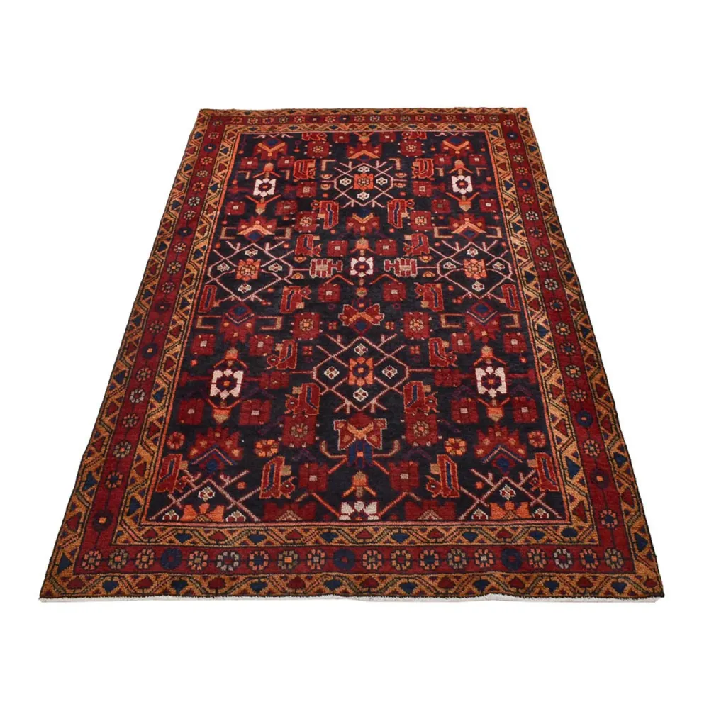 Persisk teppe - Nomadisk - 224 x 133 cm - flerfarget