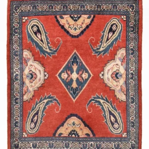 Persisk teppe - Nomadisk - 74 x 60 cm - rød