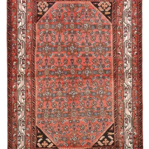 Persisk teppe - Nomadisk - 227 x 150 cm - lys rød