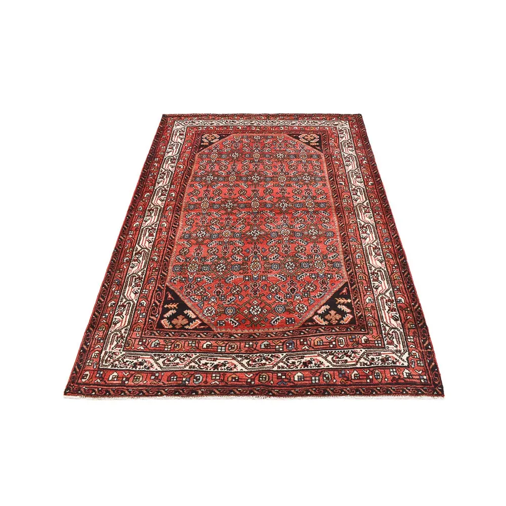 Persisk teppe - Nomadisk - 227 x 150 cm - lys rød