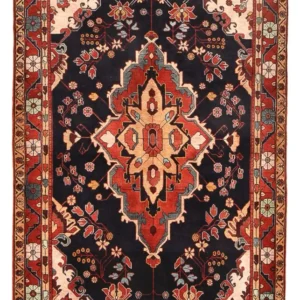 Persisk teppe - Nomadisk - 228 x 145 cm - mørkeblå