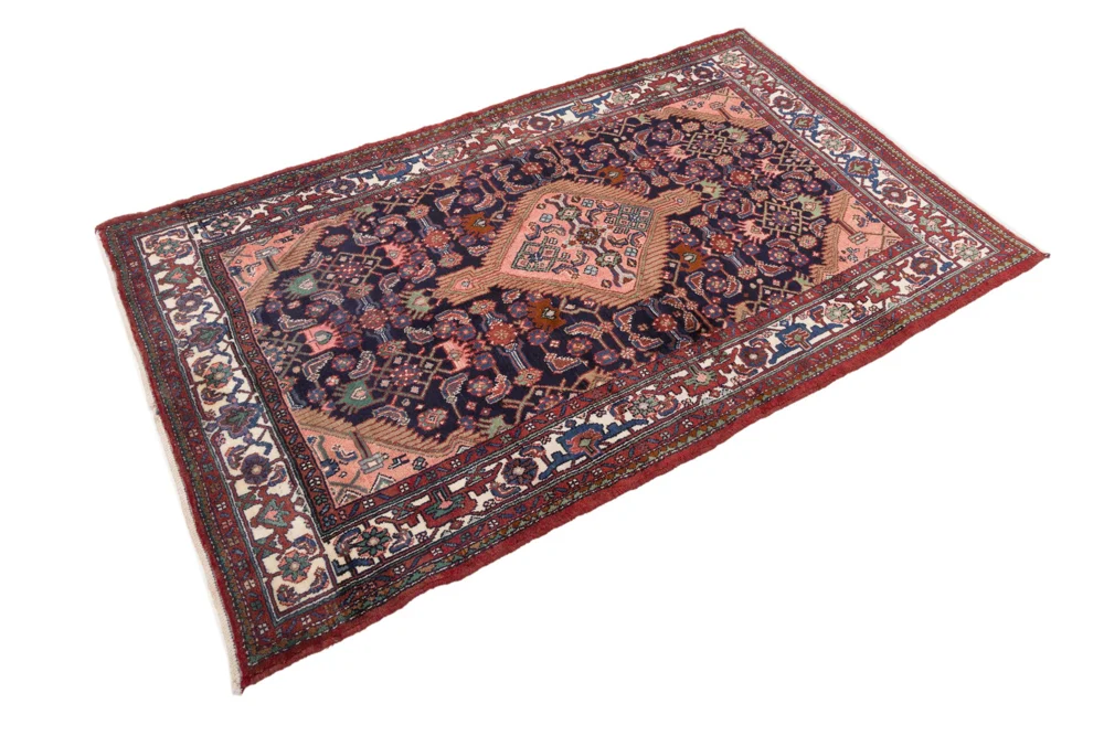 Persisk teppe - Nomadisk - 230 x 140 cm - mørkeblå