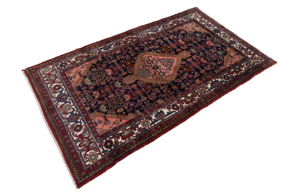 Persisk teppe - Nomadisk - 230 x 140 cm - mørkeblå