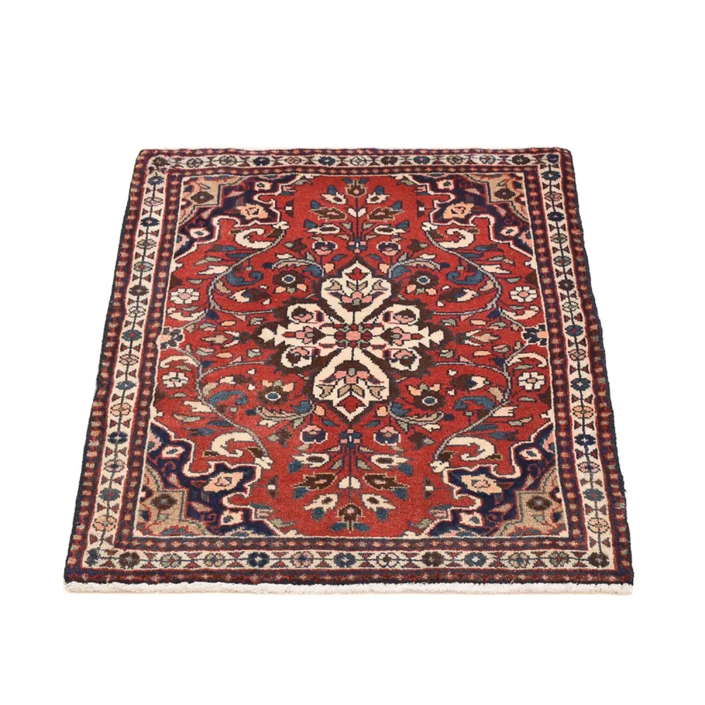 Persisk teppe - Nomadisk - 76 x 61 cm - rød