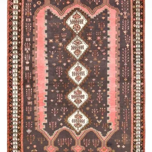 Persisk teppe - Nomadisk - 237 x 169 cm - lysegrå