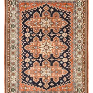 Persisk teppe - Nomadisk - 238 x 178 cm - flerfarget