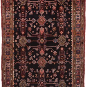 Persisk teppe - Nomadisk - 240 x 130 cm - mørkeblå