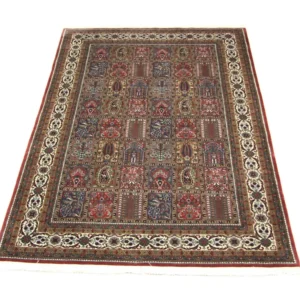 Persisk teppe - Nomadisk - 241 x 168 cm - blå