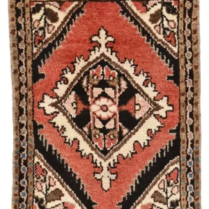 Persisk teppe - Nomadisk - 68 x 48 cm - rød