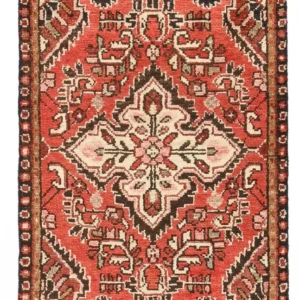 Persisk teppe - Nomadisk - 93 x 60 cm - rød