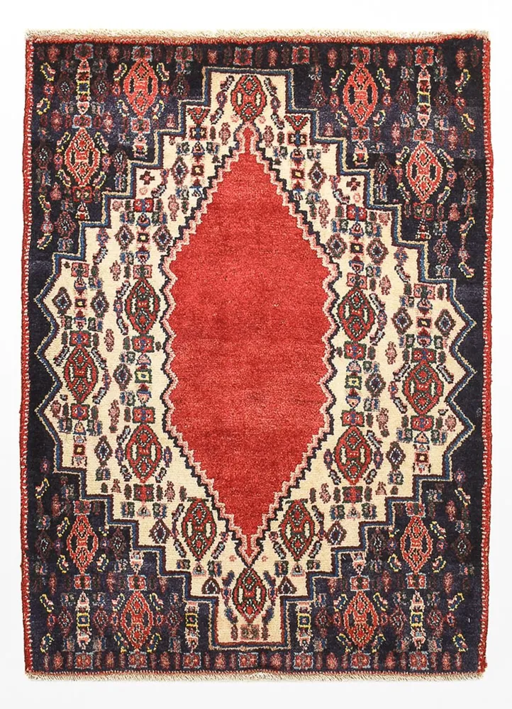 Persisk teppe - Nomadisk - 83 x 63 cm - rød