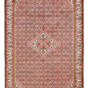 Persisk teppe - Nomadisk - 283 x 195 cm - lys rød