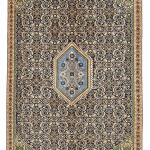 Persisk teppe - Nomadisk - 288 x 181 cm - mørkegrønn