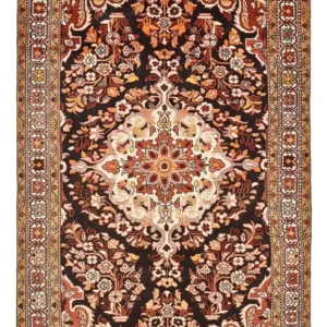 Persisk teppe - Nomadisk - 295 x 154 cm - mørk beige