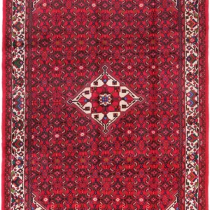 Persisk teppe - Nomadisk - 295 x 200 cm - mørk rød