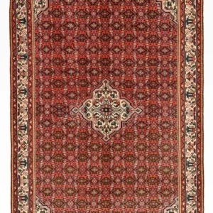 Persisk teppe - Nomadisk - 297 x 191 cm - lys rød