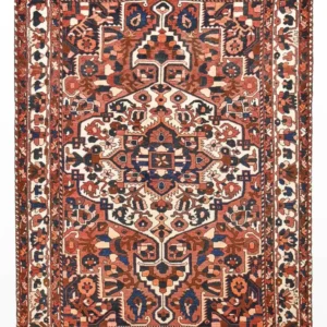 Persisk teppe - Nomadisk - 302 x 218 cm - mørk brun