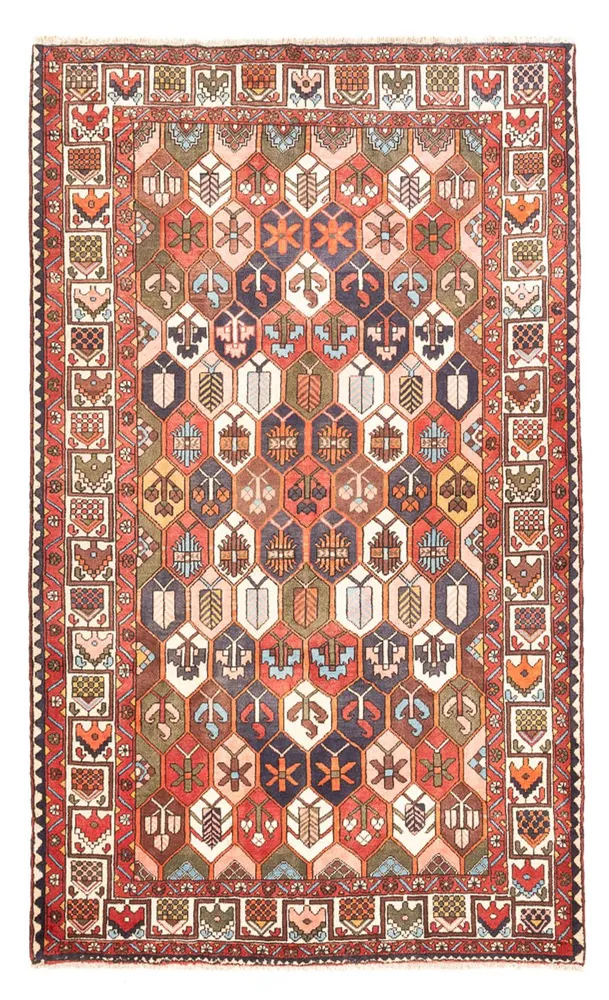 Persisk teppe - Nomadisk - 305 x 215 cm - flerfarget