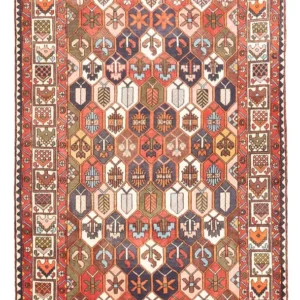 Persisk teppe - Nomadisk - 305 x 215 cm - flerfarget