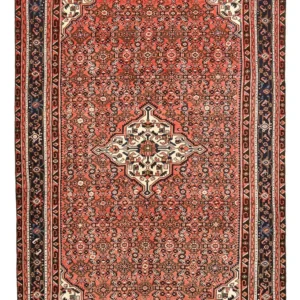 Persisk teppe - Nomadisk - 306 x 208 cm - lys rød