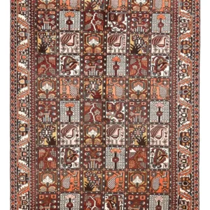 Persisk teppe - Nomadisk - 307 x 210 cm - flerfarget