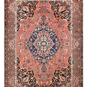 Persisk teppe - Nomadisk - 307 x 227 cm - lys rød