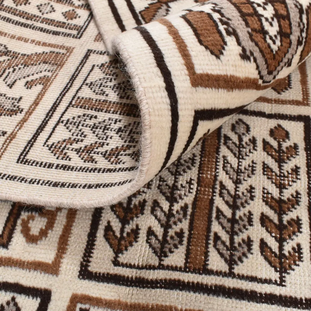 Persisk teppe - Nomadisk - 310 x 224 cm - sand