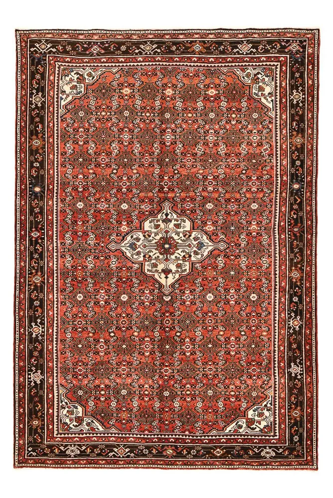 Persisk teppe - Nomadisk - 312 x 209 cm - terrakotta