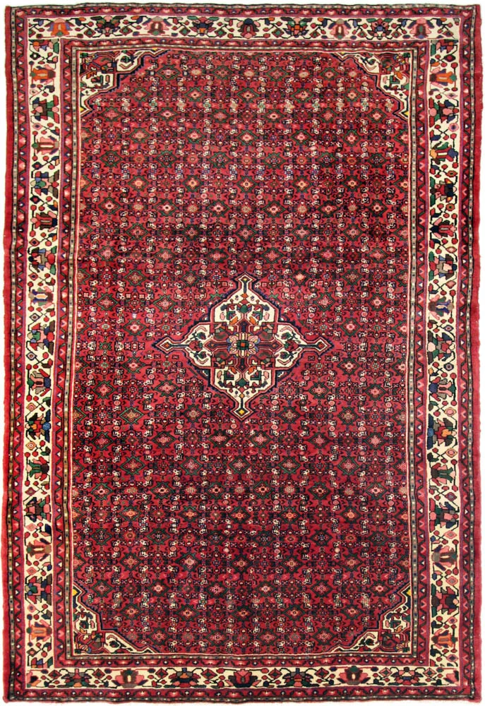 Persisk teppe - Nomadisk - 312 x 212 cm - rød