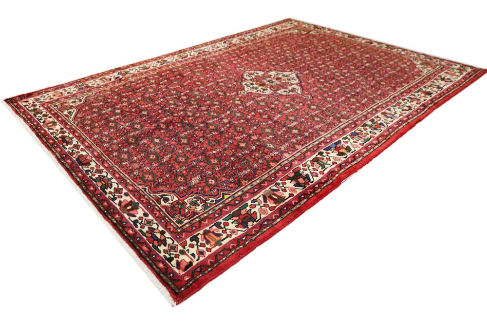 Persisk teppe - Nomadisk - 312 x 212 cm - rød