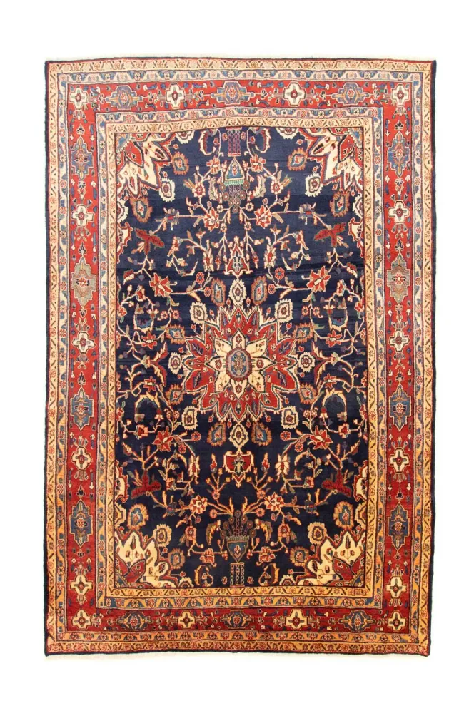 Persisk teppe - Nomadisk - 317 x 203 cm - blå