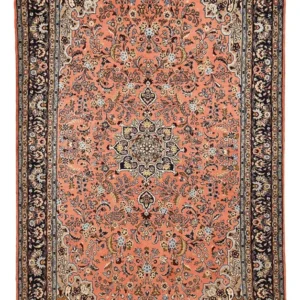 Persisk teppe - Nomadisk - 318 x 203 cm - lys rød