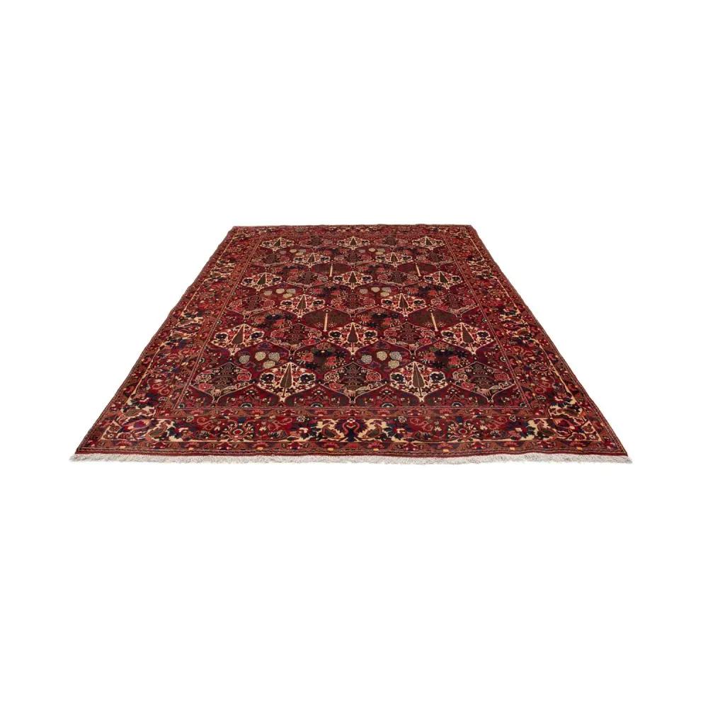 Persisk teppe - Nomadisk - 323 x 210 cm - mørk rød