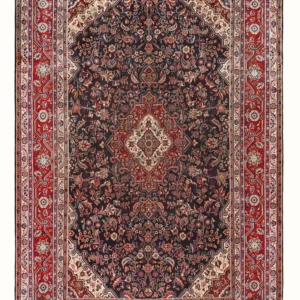 Persisk teppe - Nomadisk - 332 x 223 cm - lys rød