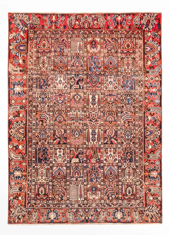 Persisk teppe - Nomadisk - 340 x 250 cm - flerfarget