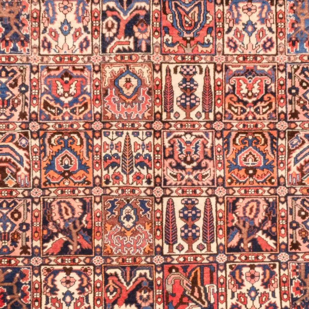 Persisk teppe - Nomadisk - 340 x 250 cm - flerfarget