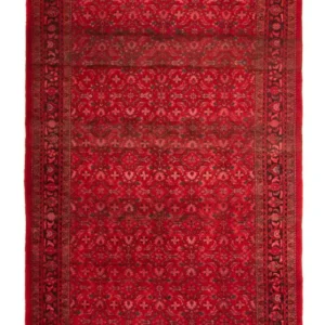 Persisk teppe - Nomadisk - 342 x 212 cm - mørk rød