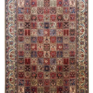 Persisk teppe - Nomadisk - 348 x 244 cm - flerfarget