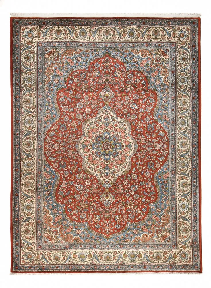 Persisk teppe - Nomadisk - 350 x 248 cm - rød